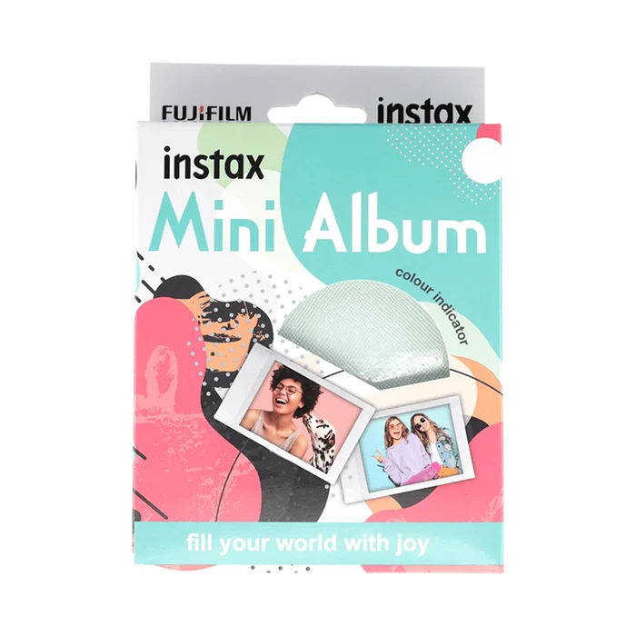 Fujifilm Instax Mini 12 Vinyl Album (Mint Green)