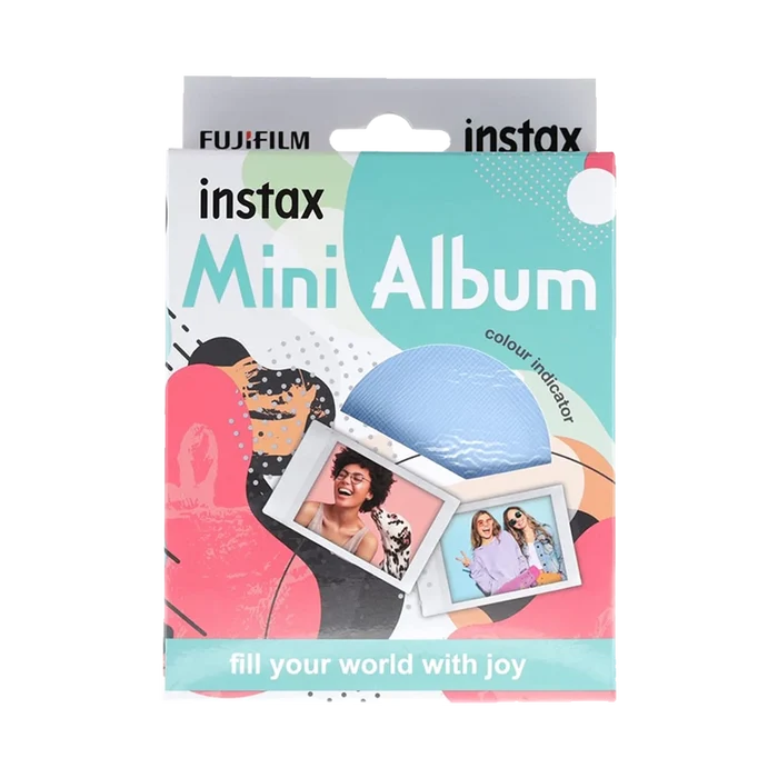 Fujifilm Instax Mini 12 Vinyl Album (Pastel Blue)