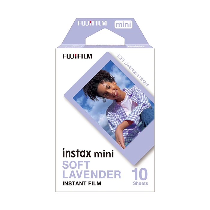 Fujifilm Instax Mini Instant Film - Soft Lavender (10 Shots)