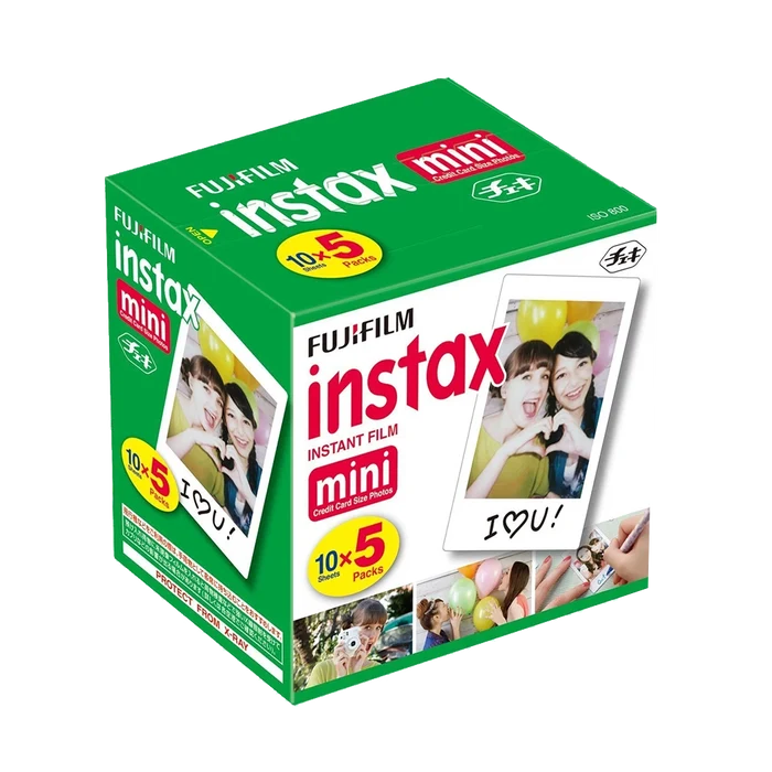 Fujifilm Instax Mini Instant Film (50 Shots)