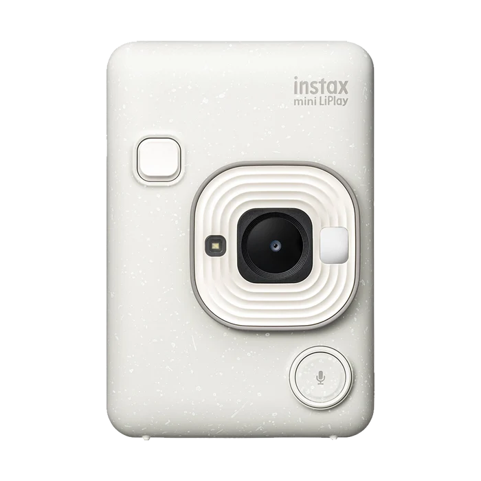 Fujifilm Instax Mini LiPlay Hybrid Instant Camera (Misty White)