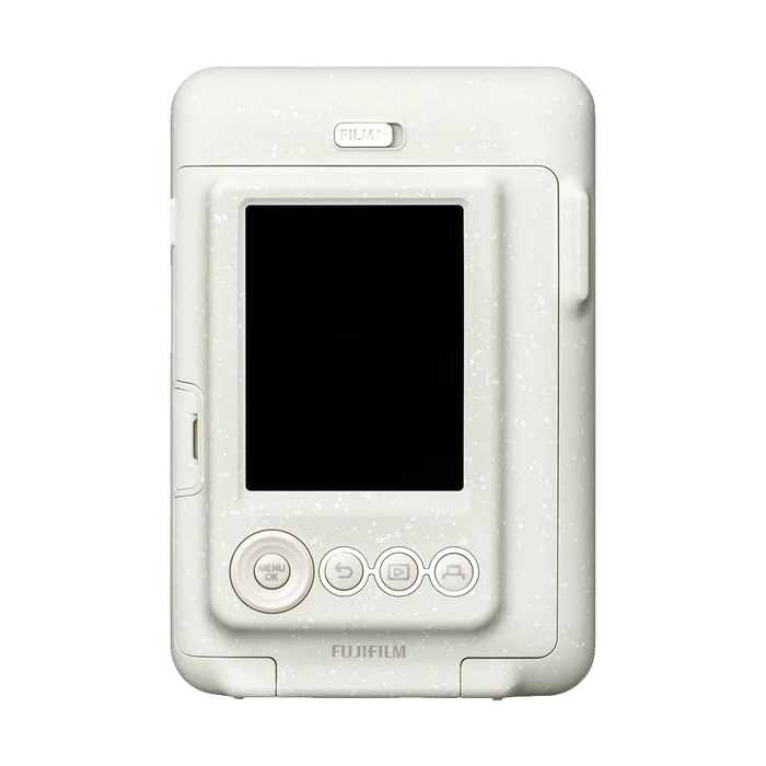 Fujifilm Instax Mini LiPlay Hybrid Instant Camera (Misty White)