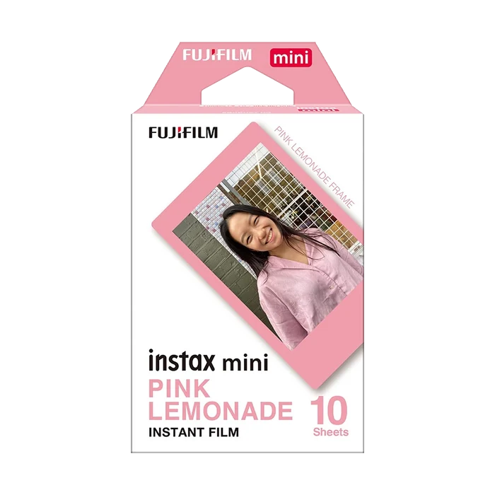 Fujifilm Instax Mini Pink Lemonade Film (10 Exposures)