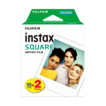 Fujifilm Instax Square Instant Film - Plain White (20 Shots)