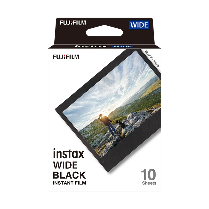 Fujifilm Instax Wide Black Instant Film (10 Exposures)