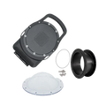 GDome Mobile PRO Edition Professional Underwater Camera Housing with 80mm Lens Port Extension