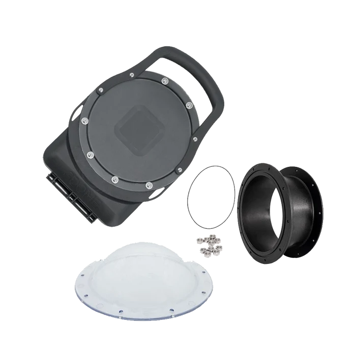 GDome Mobile PRO Edition Professional Underwater Camera Housing with 80mm Lens Port Extension