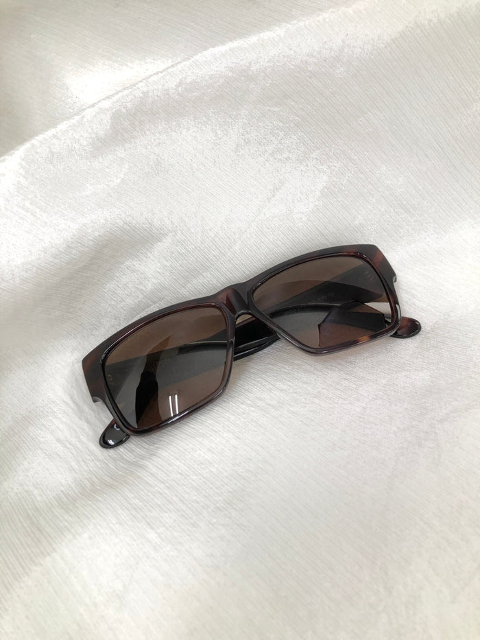 GIANNI VERSACE Logo Sunglasses Black Vintage tu4pv7