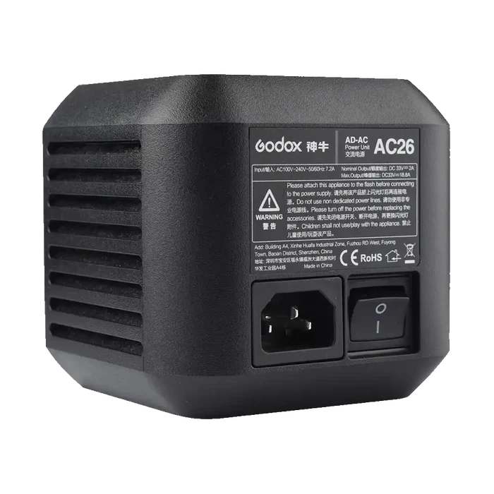 Godox AC Adapter for AD600Pro Witstro Outdoor Flash