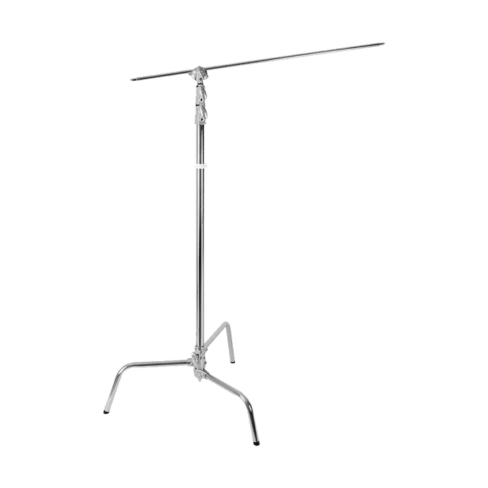 Godox C-Stand 270CS with Arm and Grip Head with Removable Turtle Base (270cm)