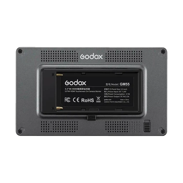 Godox GM55 5.5" 4K HDMI Touchscreen On-Camera Monitor