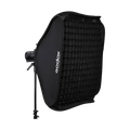 Godox S2 Speedlite Bracket with Softbox, Grid & Carrying Bag Kit (80 x 80cm)