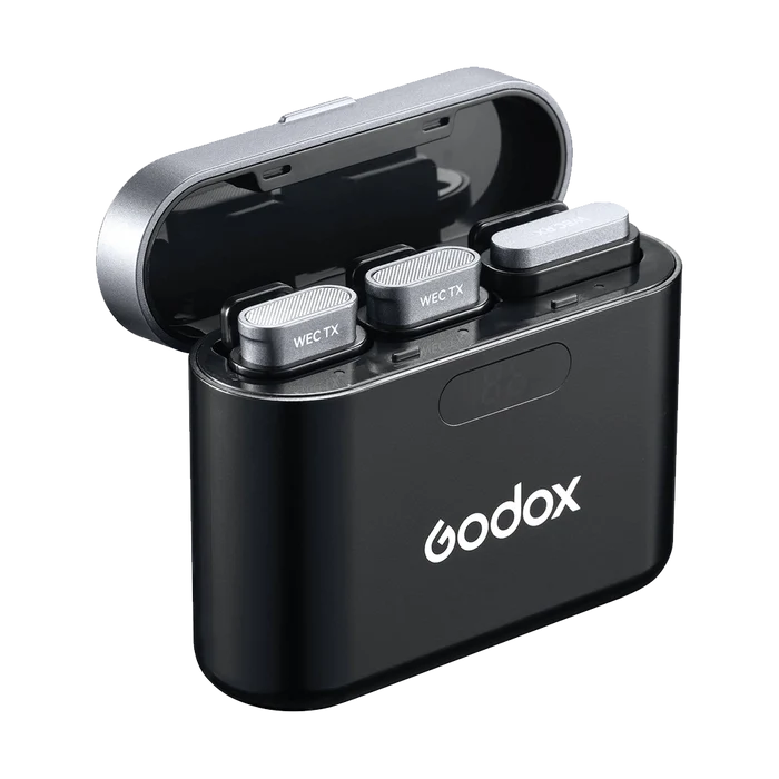 Godox WEC 2-Person Wireless Microphone System for Cameras and Mobile Devices (2.4 GHz)