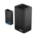 GoPro Dual Battery Charger with Rechargeable Battery for MAX 360 Camera