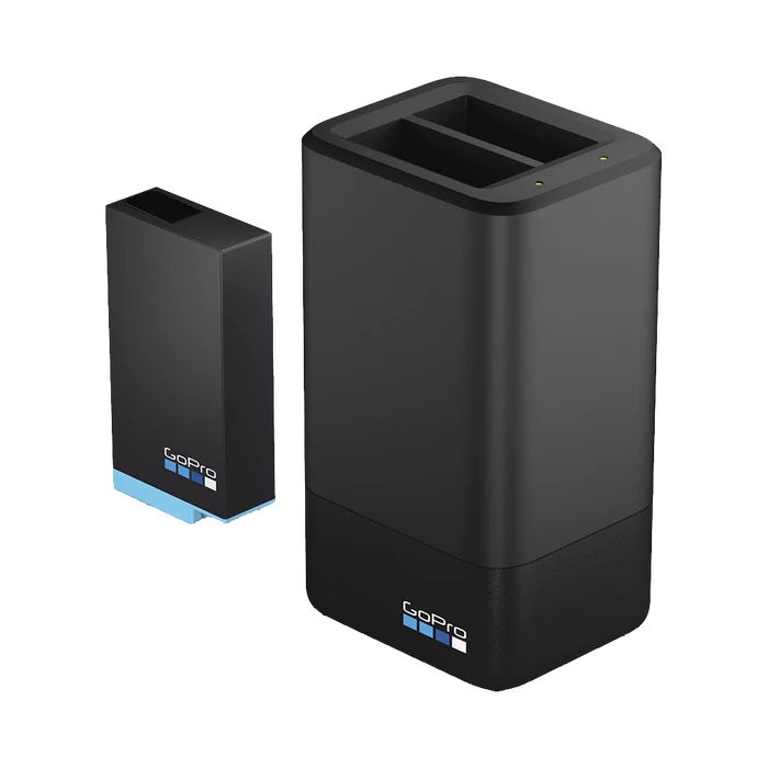 GoPro Dual Battery Charger with Rechargeable Battery for MAX 360 Camera