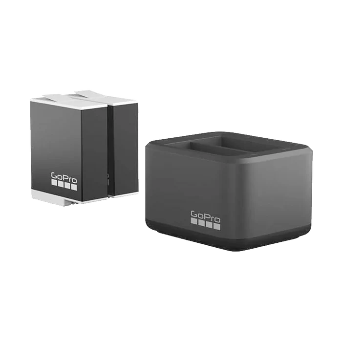 GoPro Dual-Battery Charger with Two Enduro Batteries for HERO9/10/11/12 Black