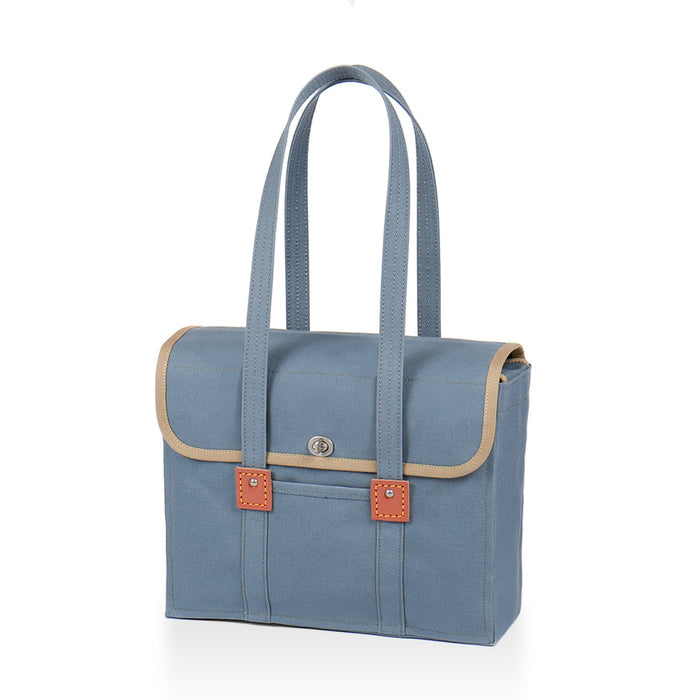 Blue-gray × Beige (front)
