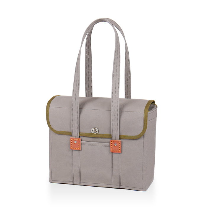 Gray × Olive-green