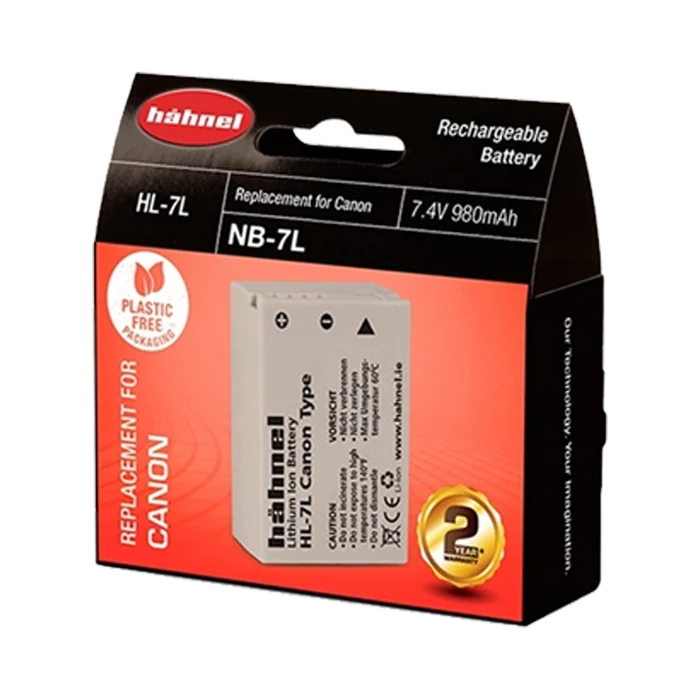 Hahnel HL-7L Battery Pack for Canon (NB-7L)