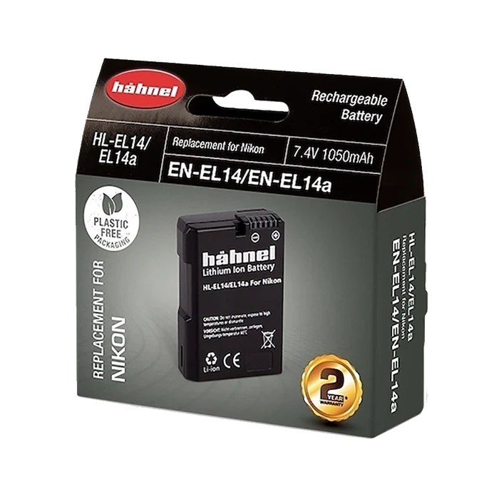 Hahnel HL-EL14 Lithium Ion Battery for Nikon (EN-EL14 / EN-EL14A)