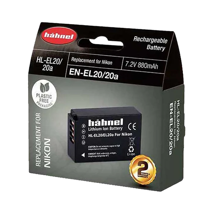 Hahnel HL-EL20/20a Lithium Ion Battery for Nikon (EN-EL20/20a)