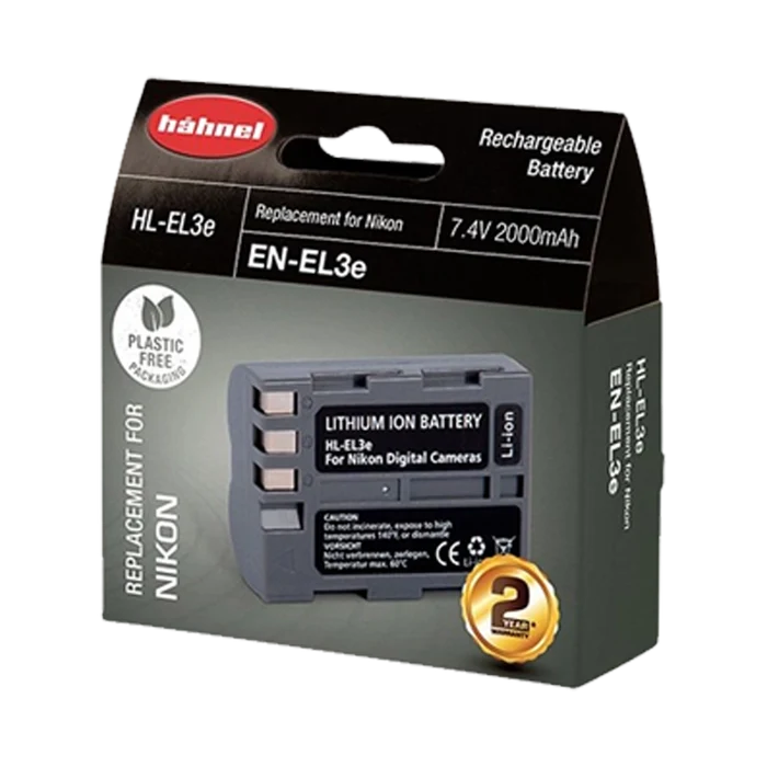 Hahnel HL-EL3e Lithium Ion Battery for Nikon (EN-EL3e)