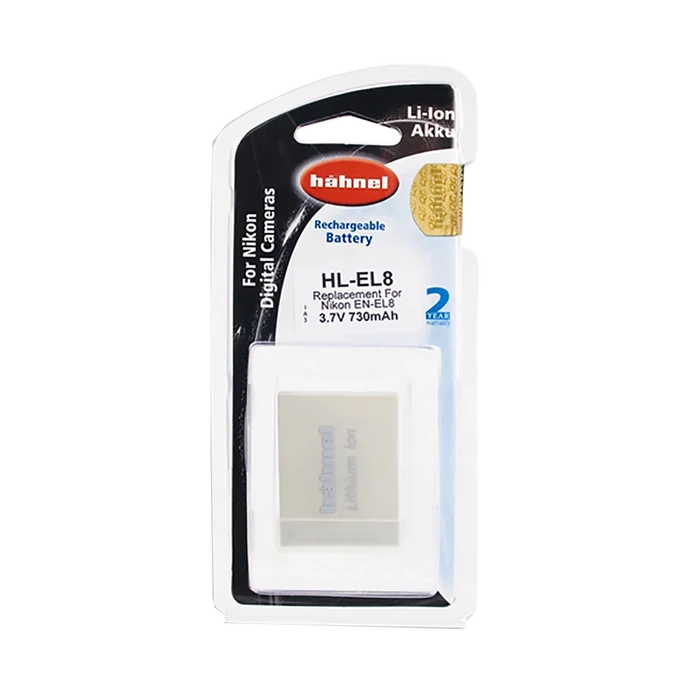 Hahnel HL-EL8 Lithium Ion Battery for Nikon (EN-EL8)