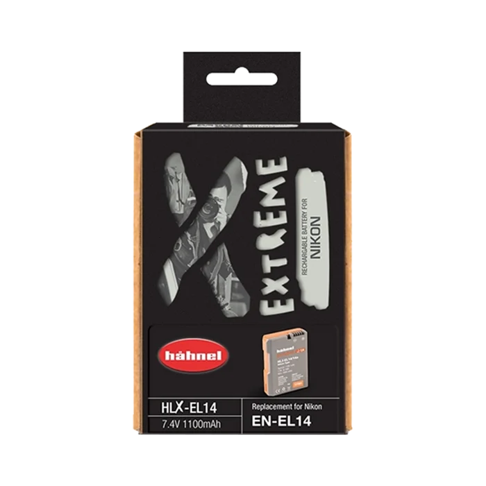 Hahnel HLX-EL14 Extreme High Capacity Battery Pack for Nikon EN-EL14