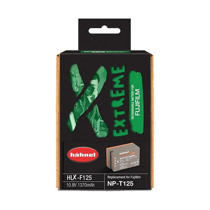 Hahnel HLX-F125 Extreme Li-Ion Battery for Fujifilm Digital Cameras (1370mAh)