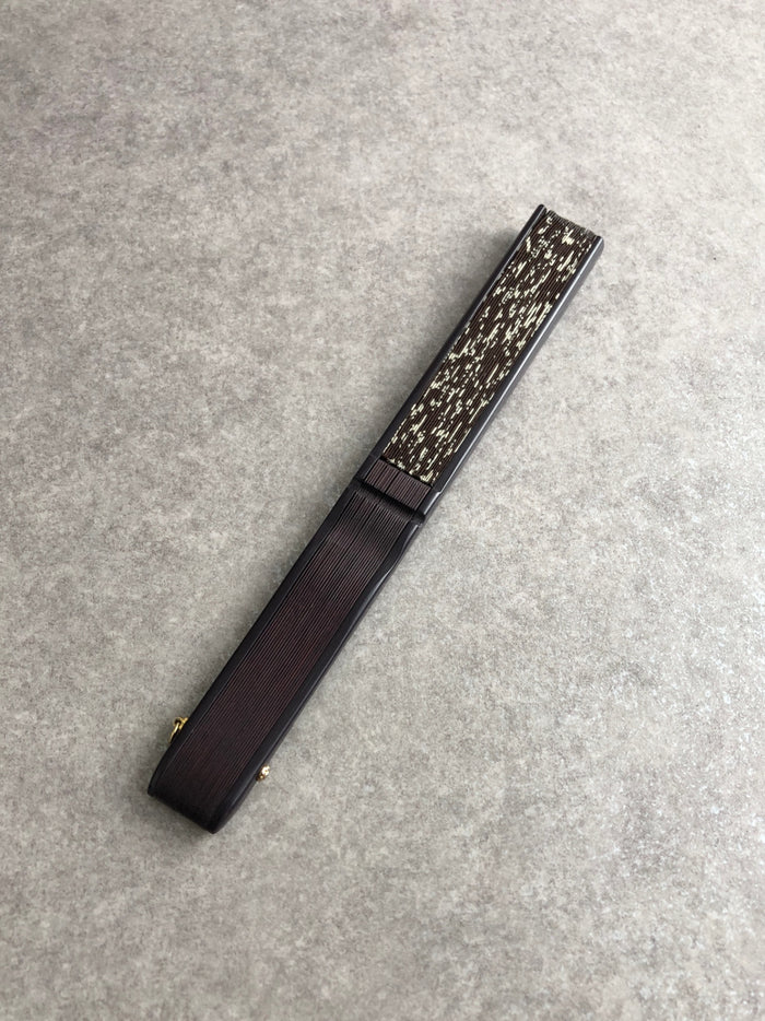 CELINE Hand fan Brown Vintage 2arjak