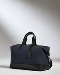 a blue and black bag