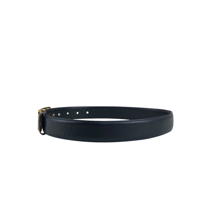 CELINE Horse Carriage Belt Navy Vintage dnd65j