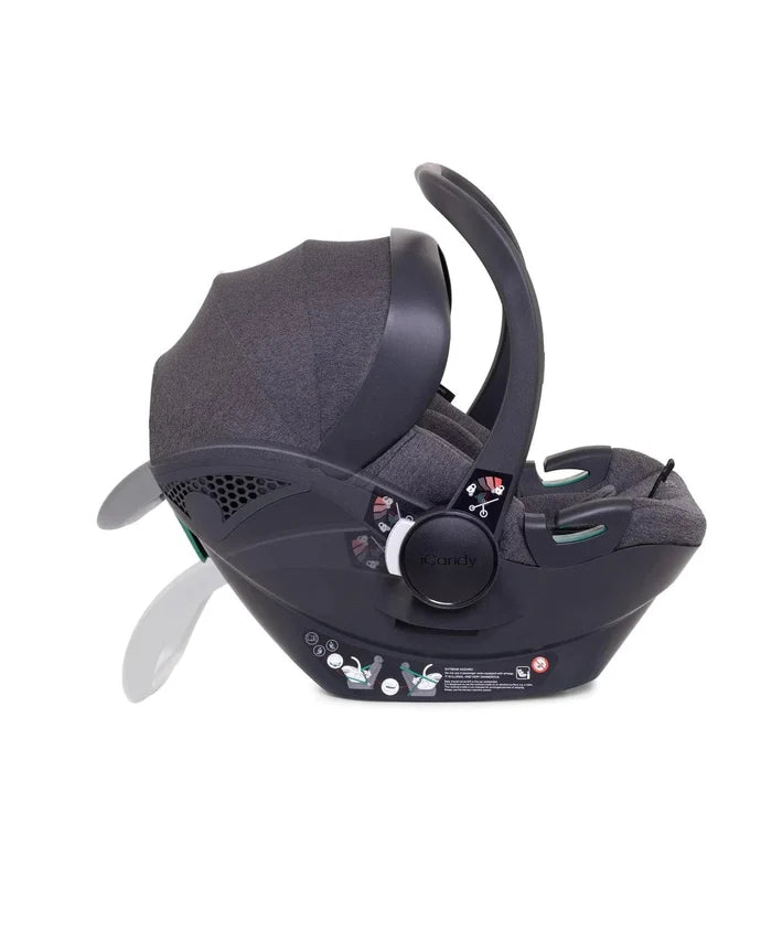 iCandy car seats iCandy Cocoon Car Seat and Base - Dark Grey