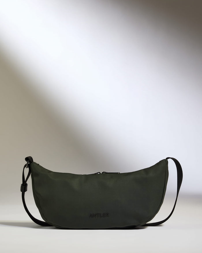 a black bag with a strap