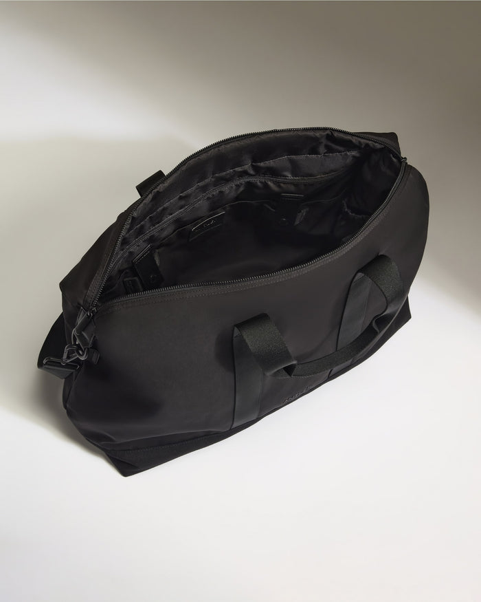 a black bag with a strap