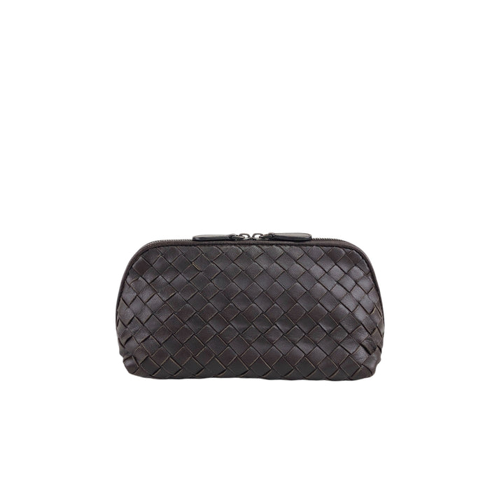 Bottega Veneta Intrecciato Pouch Brown Vintage 6wghhu