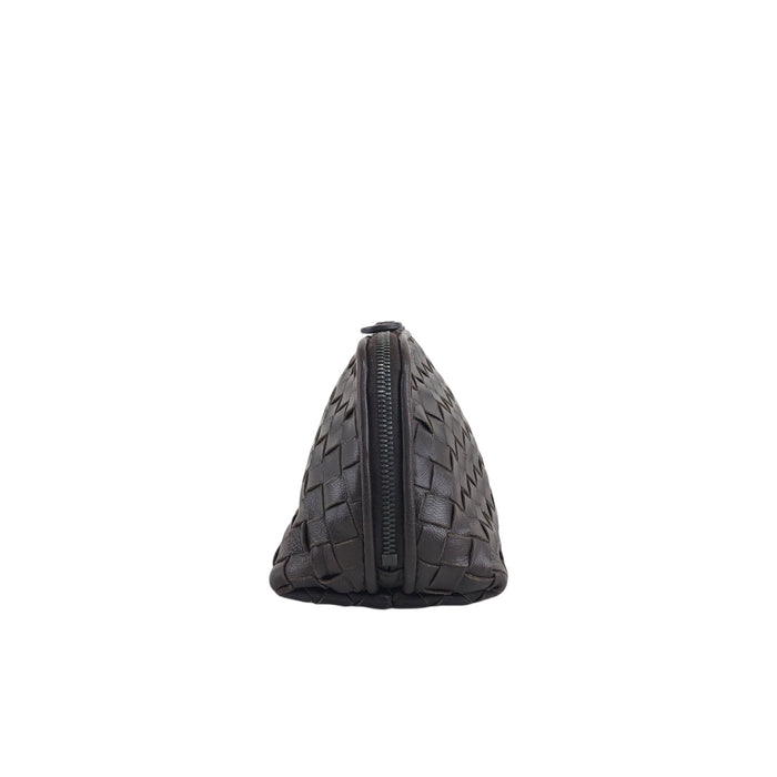 Bottega Veneta Intrecciato Pouch Brown Vintage 6wghhu
