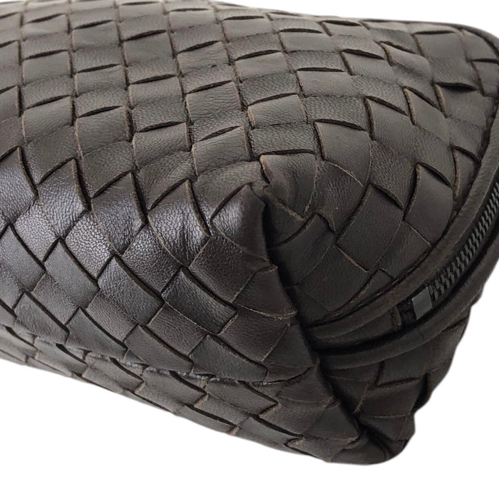 Bottega Veneta Intrecciato Pouch Brown Vintage 6wghhu