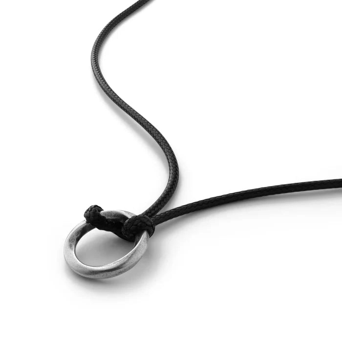 Silver Kairos Infinity Pendant For Men