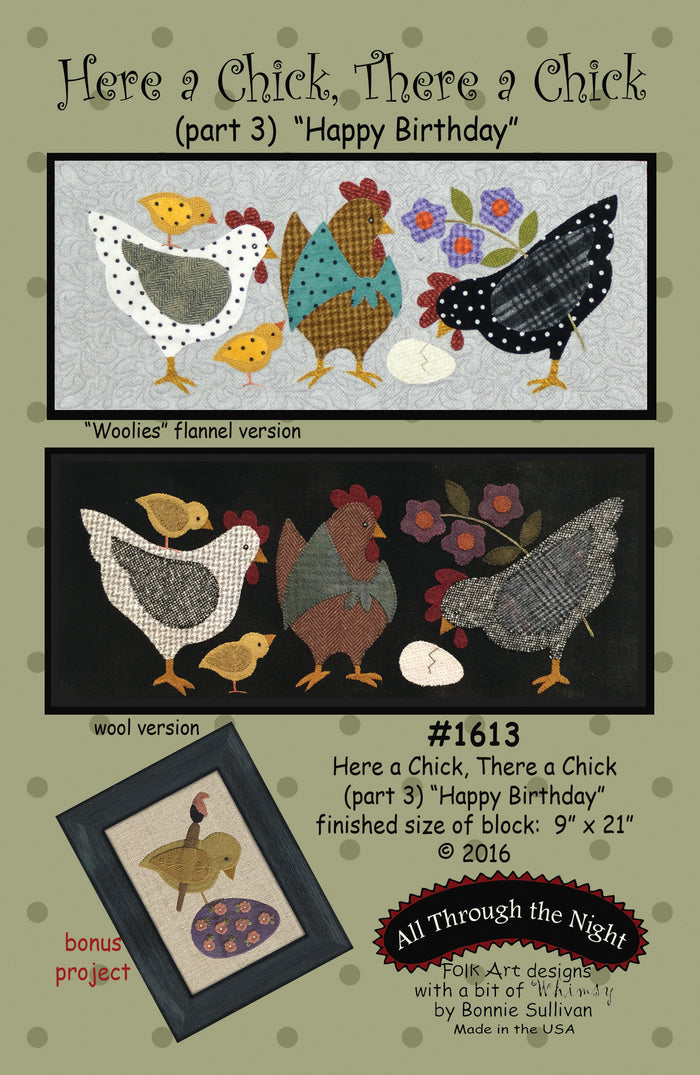 KB1613 Here a Chick Happy Birthday Kit