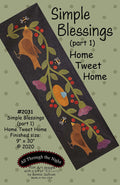KB2031 Simple Blessings Home Tweet Home Part #1