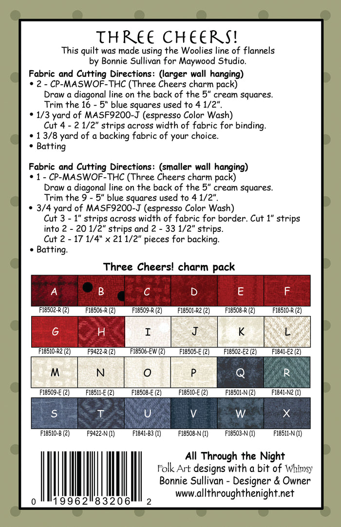 KB2107 Three Cheers Kit