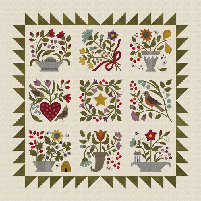 #KB2209 Folk Art Sampler