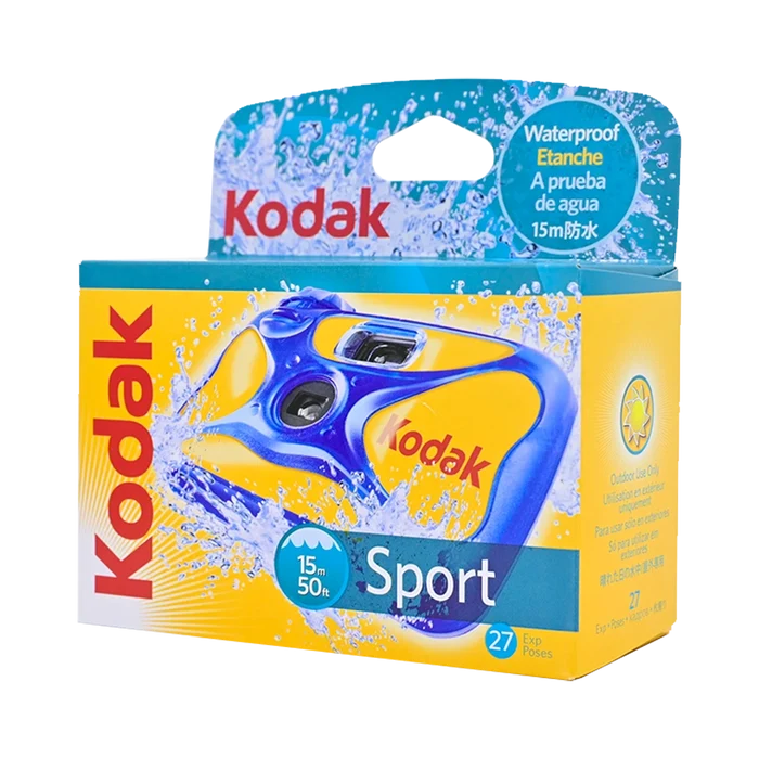 Kodak 35mm Sport Waterproof One-Time-Use Disposable Camera
