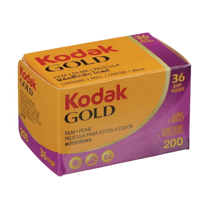 Kodak GOLD 200 Color Negative Film (35mm Roll Film)