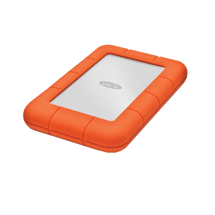 LaCie Rugged 4TB Mini External Hard Drive - USB3.0