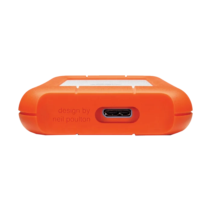 LaCie Rugged 4TB Mini External Hard Drive - USB3.0