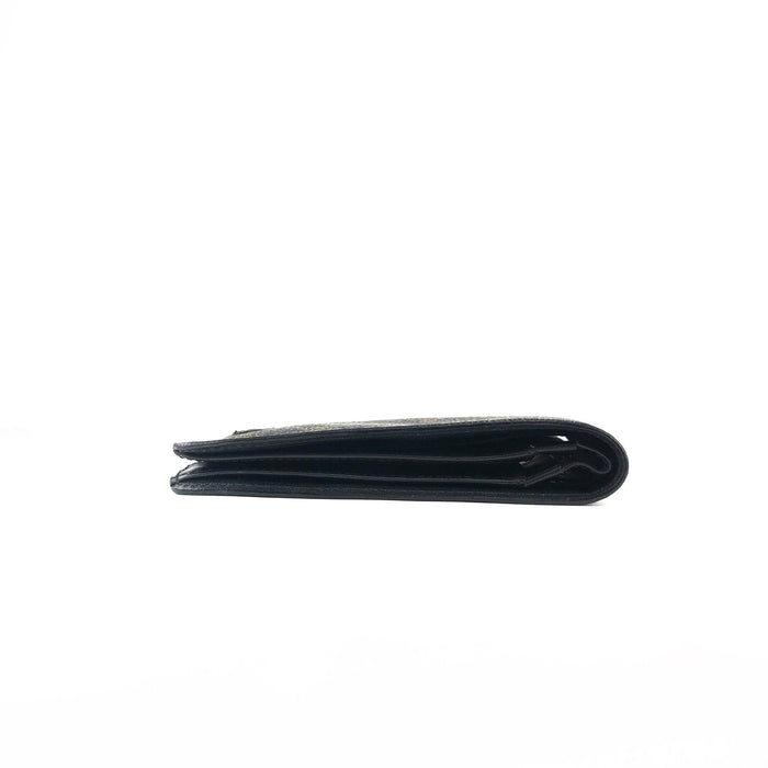 CELINE Macadam Compact Wallet Black Accessories 6wtv6z