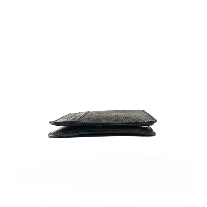 CELINE Macadam Compact Wallet Black Accessories 6wtv6z