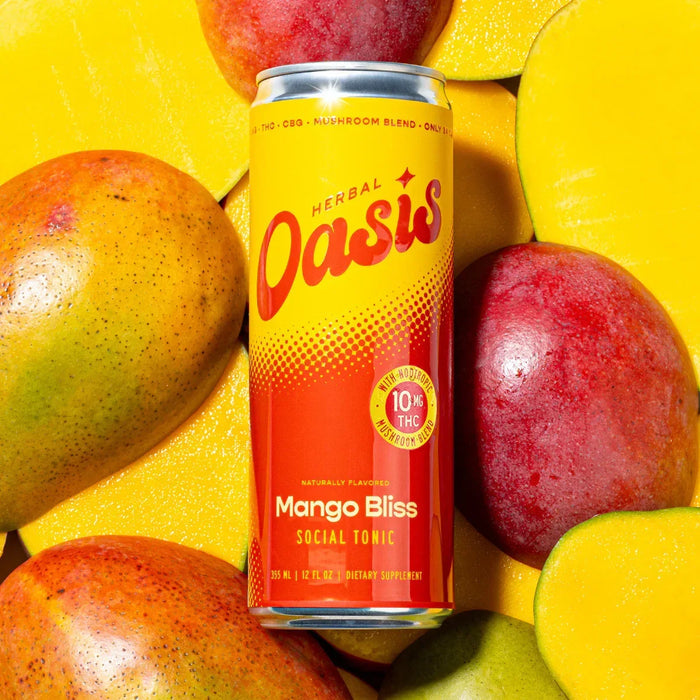 Herbal Oasis Social Tonic - 10MG (Wholesale Case - 24 Cans) - cbdMD